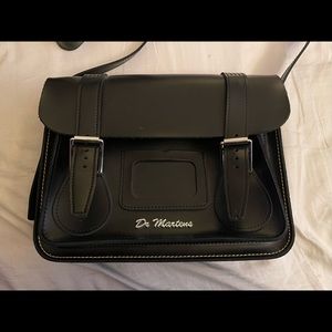 Dr Martens 13” leather satchel